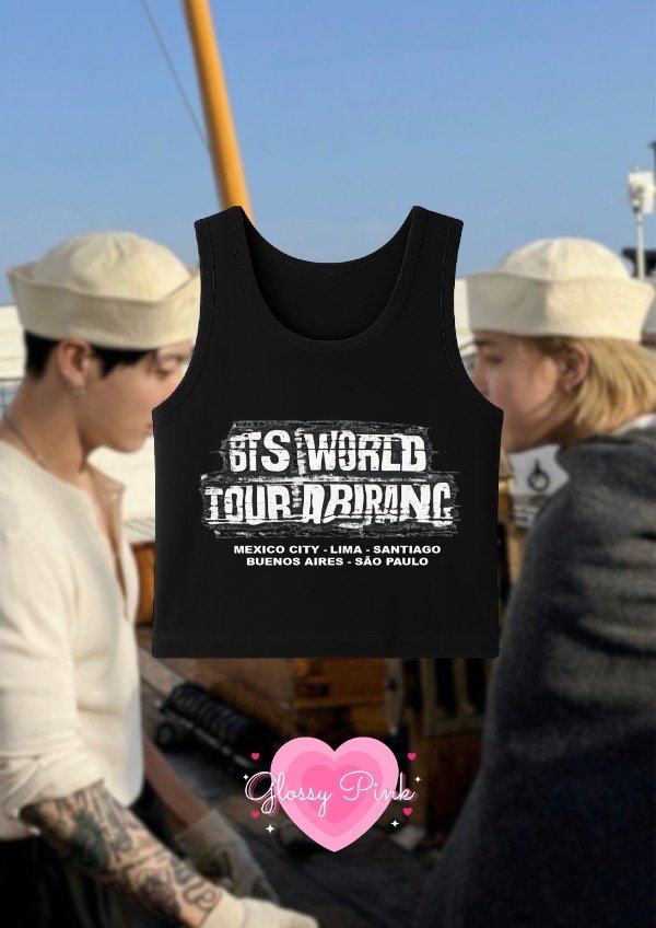 Producto - Tank Top Arirang World Tour Latam - DTF