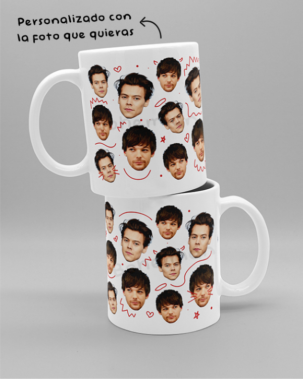 Producto - Taza personalizada "CARITAS AMORCITO" #2 - Taza personalizada para San Valentin