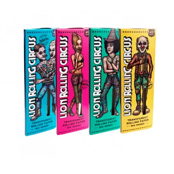 Producto - Celulosa King size Lion rolling circus