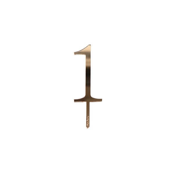 Producto - Cake Topper Numero 1