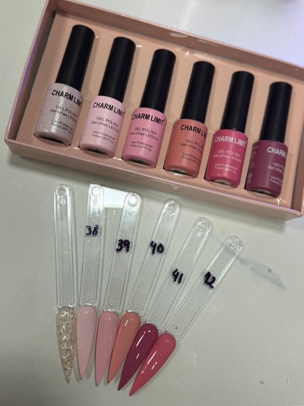 Producto - COLEECION CHARM LIMIT- TONOS ROSADOS