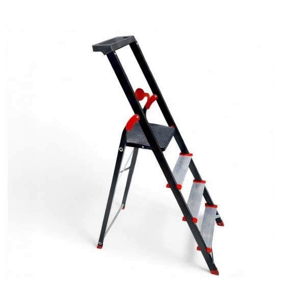 Producto - Escalera 4 Pasos con Apoyo Plegable