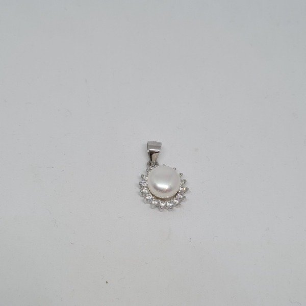 Producto - Dije perla con cubic