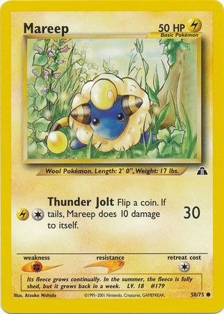 Producto - Mareep (58/75) [Neo Discovery Unlimited]