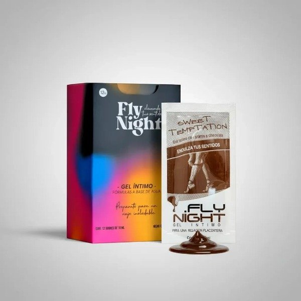 Producto - SOBRE FLY NIGHT GEL INTIMO SABOR CHOCOLATE