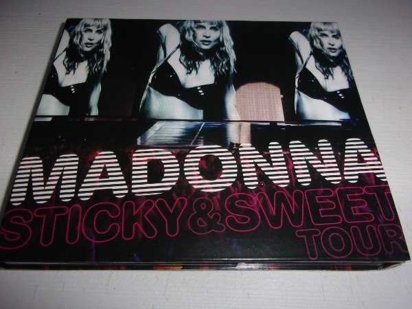 Producto - CD DVD MADONNA STICKY AND SWEET TOUR LEER DETALLE L52