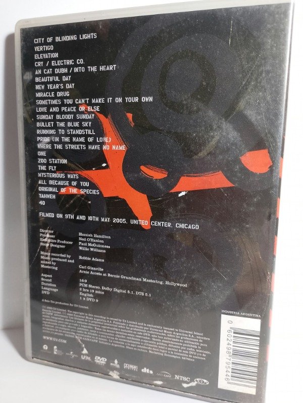 Producto - u2 vertigo 05 live from chicago (2005) - DVD - 1