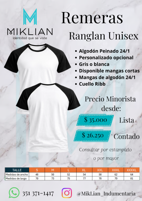 Producto - Remera Ranglan