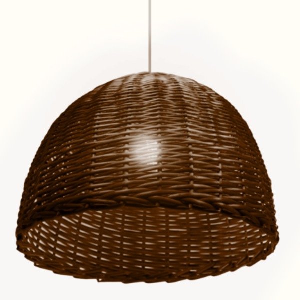Producto - LUZ DEL MUNDO - LÁMPARAS DE MIMBRE - OSIER CORTA - COLORES - NRO. 2 - 40x30 CMS - 2