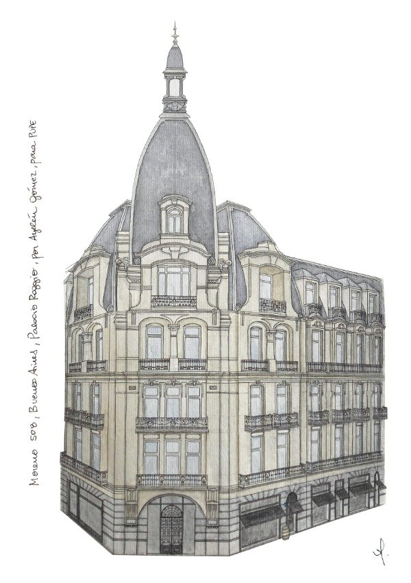 Producto - postal Palacio Raggio - 0