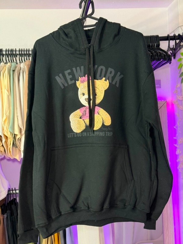 Producto - Buzo New York Bear Negro