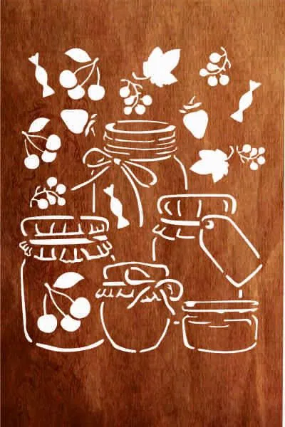 Producto - Stencil 20x25 cm H108
