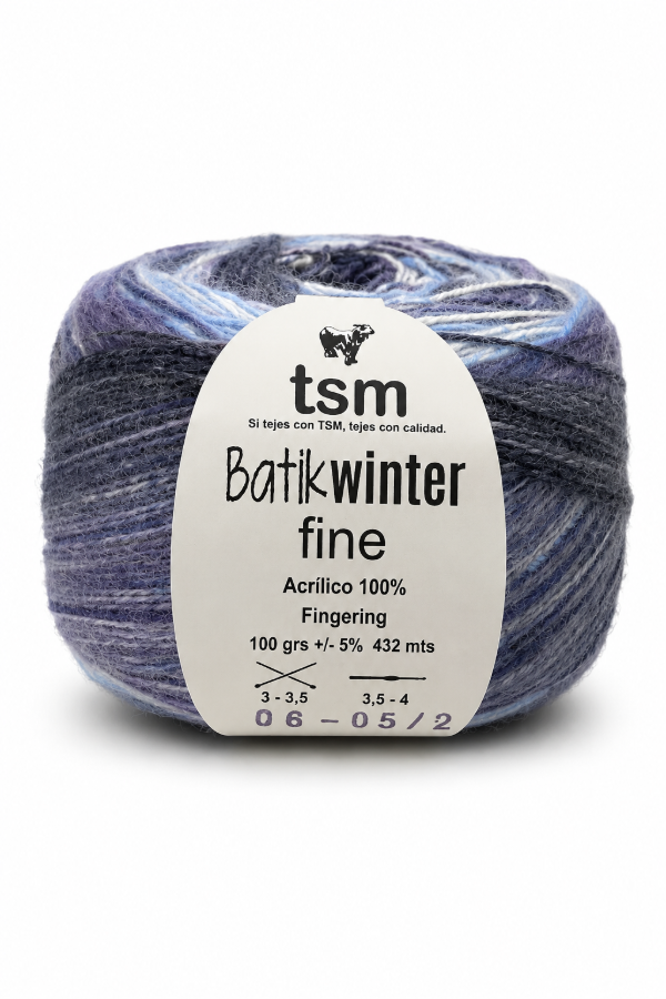 Producto - BATIK WINTER FINE - 06 AZUL