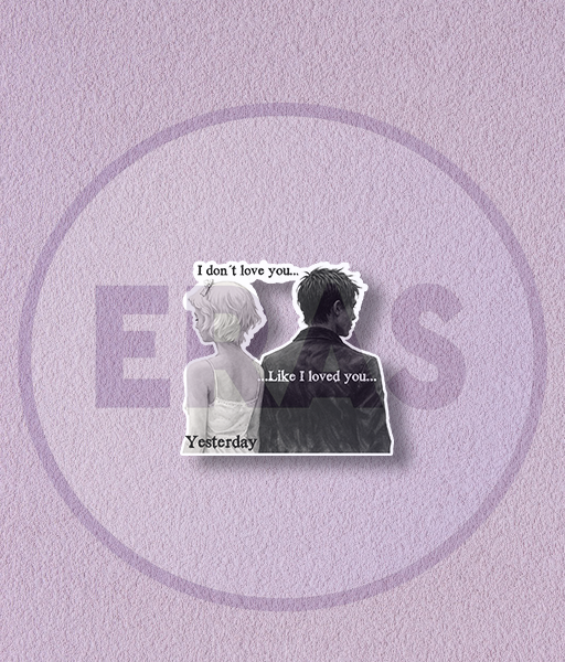 Producto - STICKERS UV - MY CHEMICAL ROMANCE - I DONT LOVE YOU