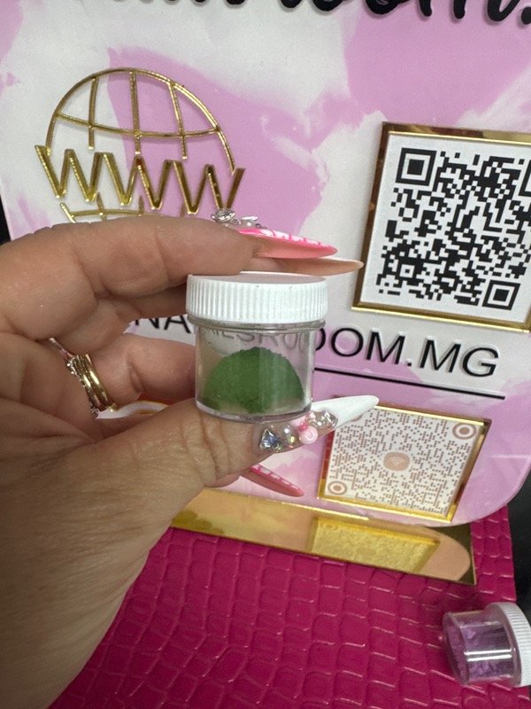 Producto - Polvo efecto aura verde