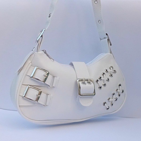 Producto - Mini Bag Like Animals Baguette con Hebillas