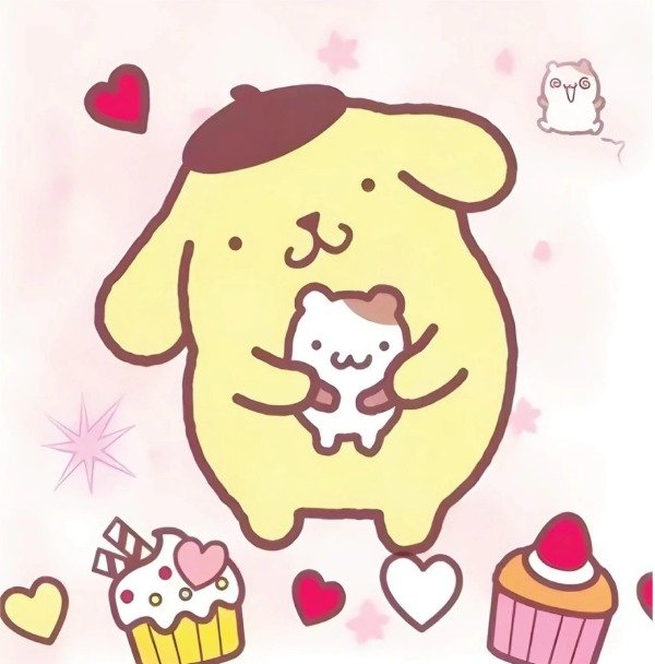 Producto - Kit De Pintura Con Diamantes Diamond Painting Bastidor 20X20cm - Pompompurin