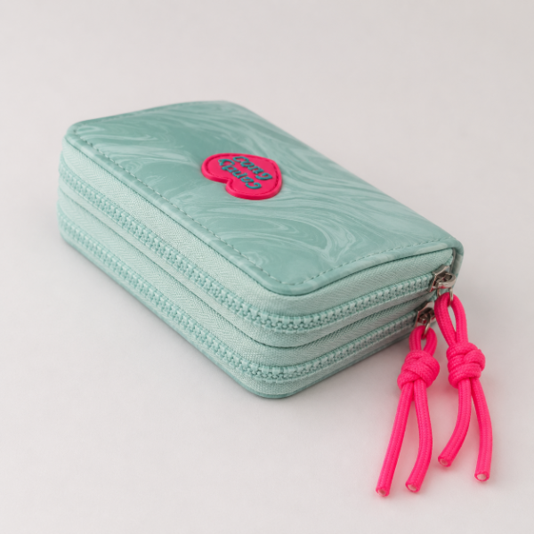 Producto - Billetera Candy Doble Cierre Verde