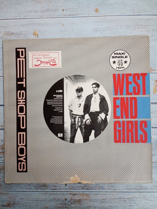 Producto - Pet Shop Boys West End Girls