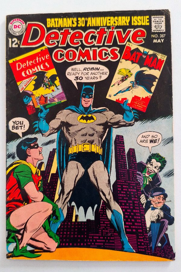 Producto - Detective Comics #387 (1969) - Clásico número aniversario 30 años de Batman