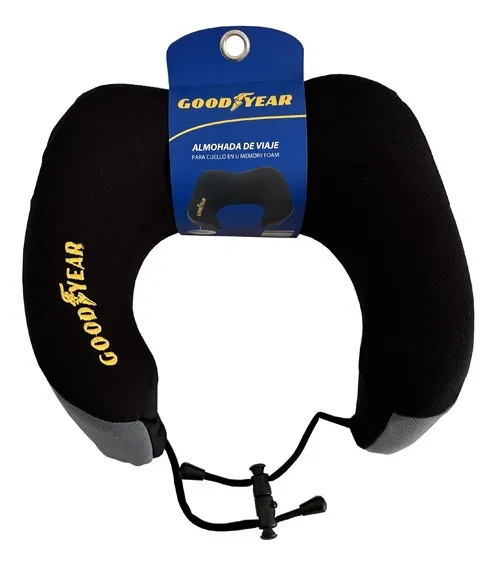 Producto - ALMOHADON PARA VIAJE CUELLO  CON MEMORY FOAM VISCOELASTICA GOODYEAR GY2324