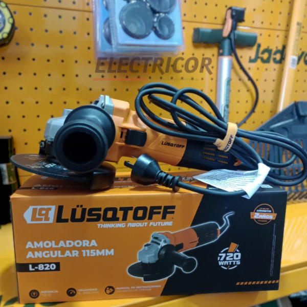 Producto - AMOLADORA ANGULAR 115MM 720W L-820 LUSQTOFF