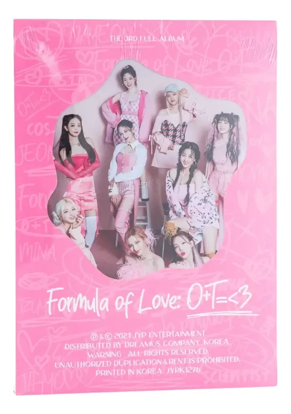 Producto - Twice - Formula Of Love Ver. Explosion