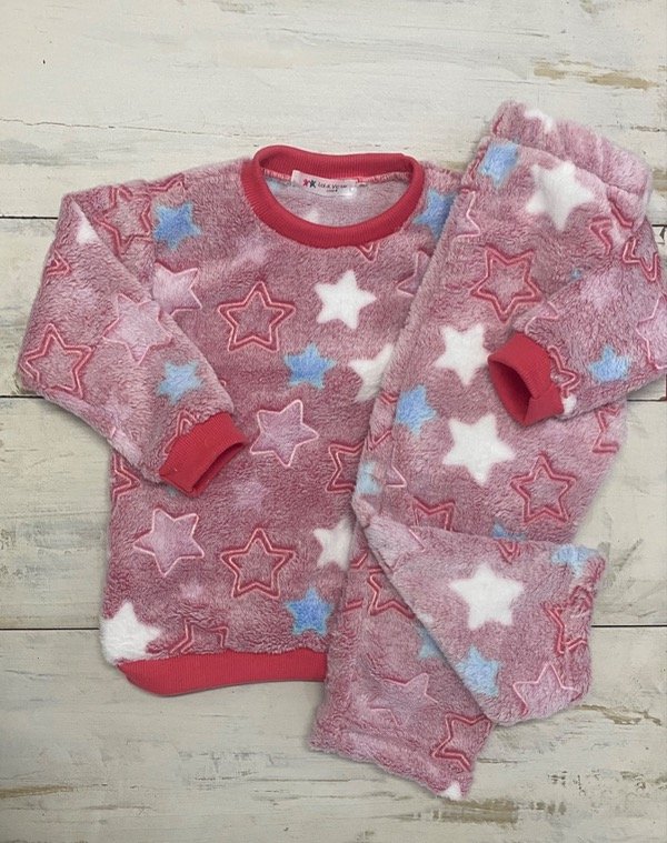 Producto - Pijama polar soft estrellas luminoso