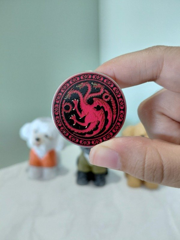 Producto - Pin metalizado - Juego de Tronos / La Casa del Dragón #3345