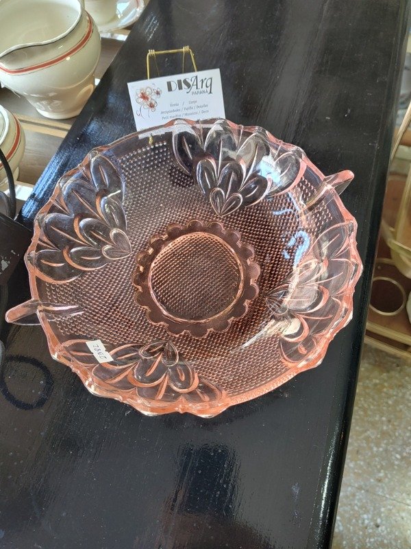 Producto - ENSALADERA ART DECO ROSA - 0