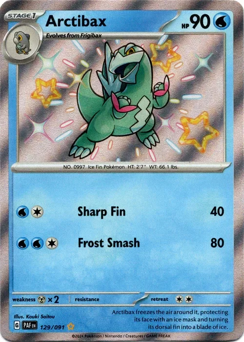 Producto - Arctibax - 129/091 - Paldean Fates - Holo