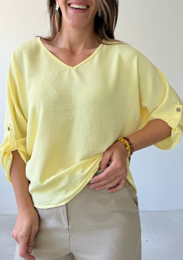 Producto - Blusa GEMA -  Amarillo