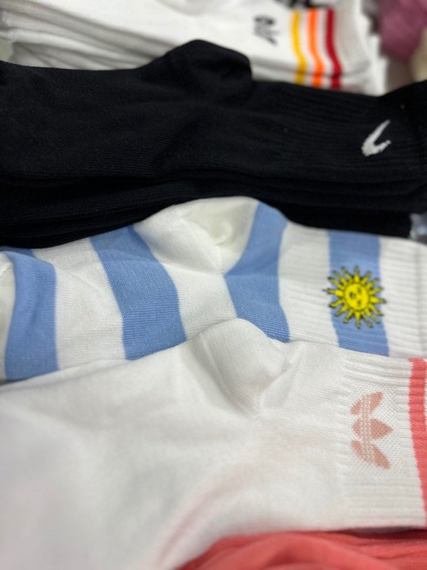 Producto - Docena surtida de medias tenis para adulto