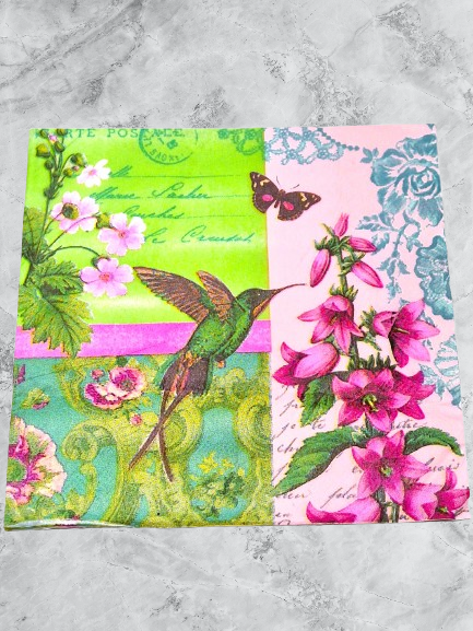 Producto - Servilletas de papel para Decoupage "Colibrí"