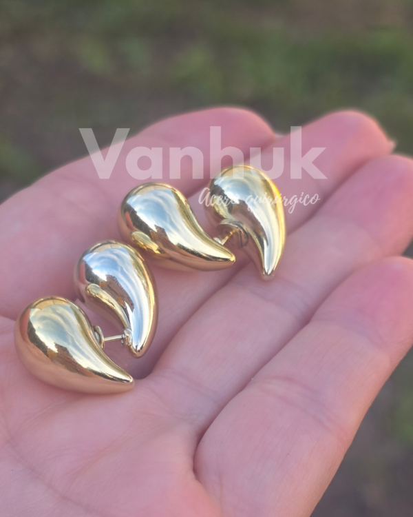 Producto - Aros gota doble inflado D - 2