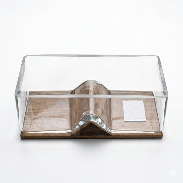 Producto - SET BANDEJA DE MADERA + BOWL DE VIDRIO C/DIV