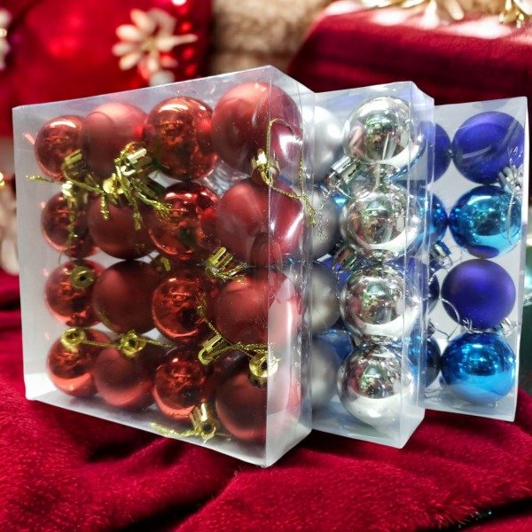 Producto - Set Globo 5cm Bri/Mat en estuche x16 6683