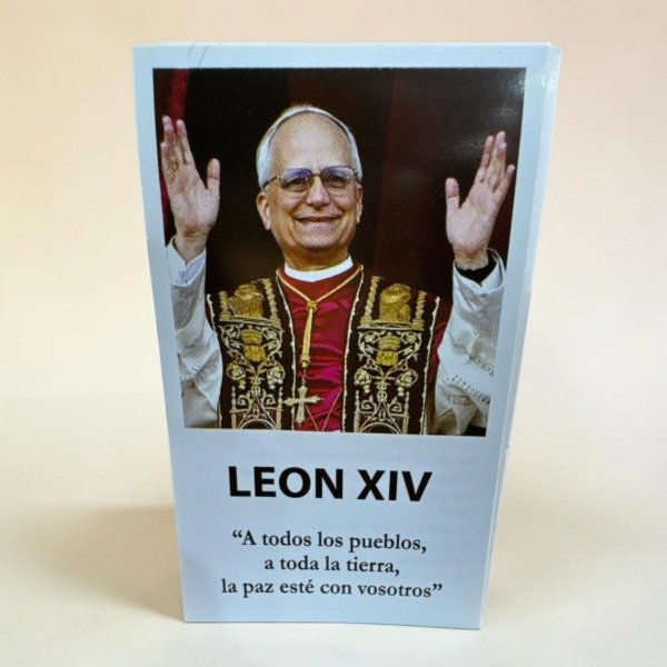 Producto - ESTAMPAS PAPEL GRANDE - LEON XIV
