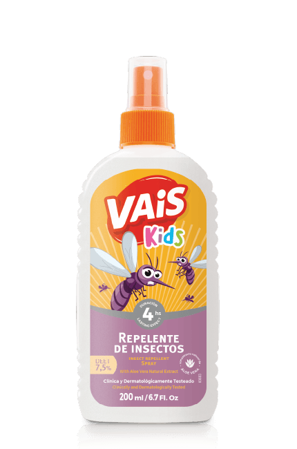 Producto - Repelente spray para chicos de mosquitos e insectos Vais Kids Algabo