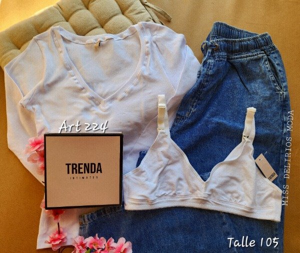 Producto - Corpiño Maternal de Amamantar Trenda 224 Talle 105
