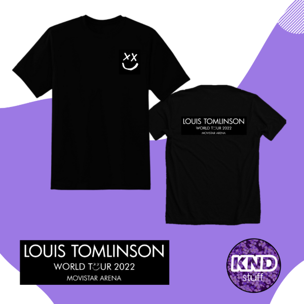 Remera Louis Tomlinson tour doble