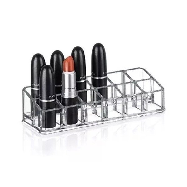 Producto - Mini Organizador de Acrilico de 12 Labiales