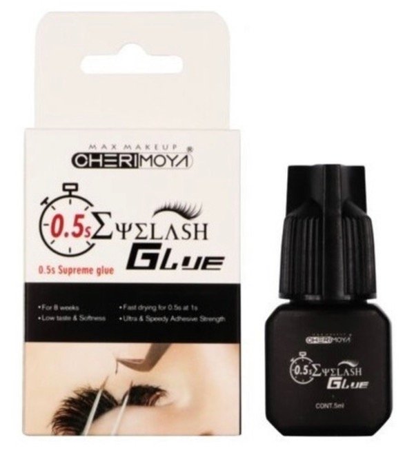Producto - Adhesivo CHERIMOYA pegamento de pestaña 5ml premium 0.5s