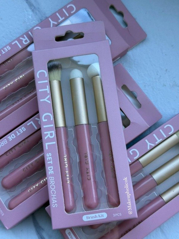 Producto - SET DE BROCHAS X3 - CITY GIRL