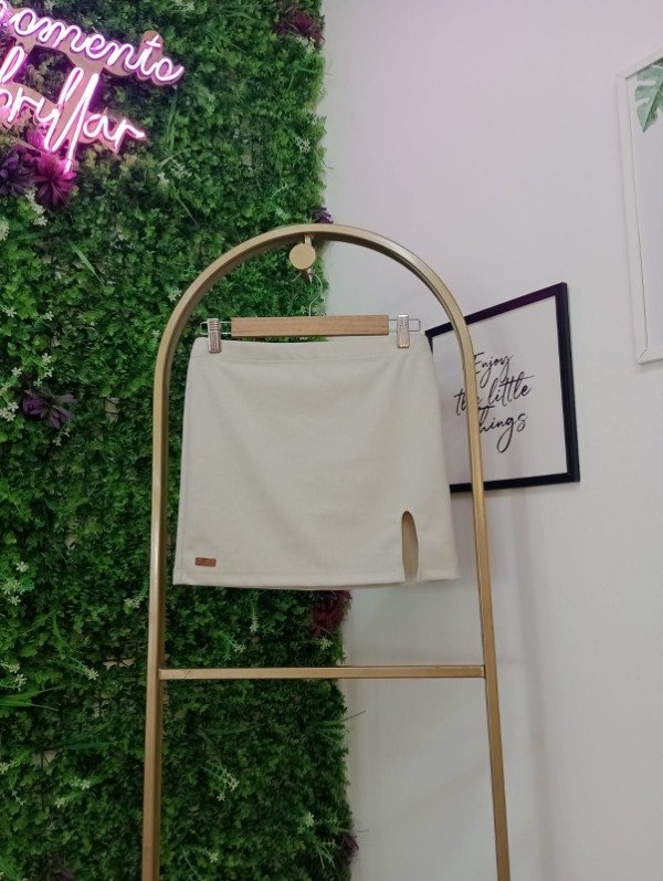 Producto - Mini pollera "Edna" Crudo 0402