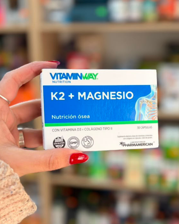 Producto - Vitamina K2+ Magnesio "Vitamin Way" x30