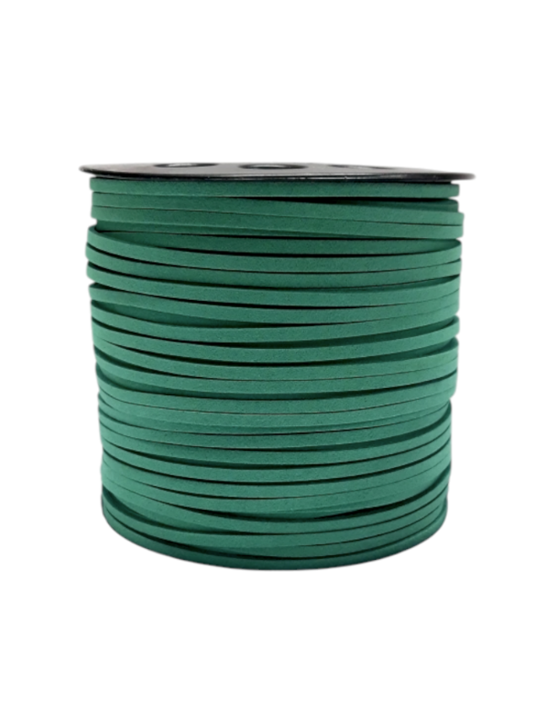 Producto - HILO DE GAMUZA VERDE X METRO