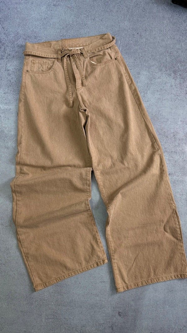 Producto - Wide leg habano con lazo - 0