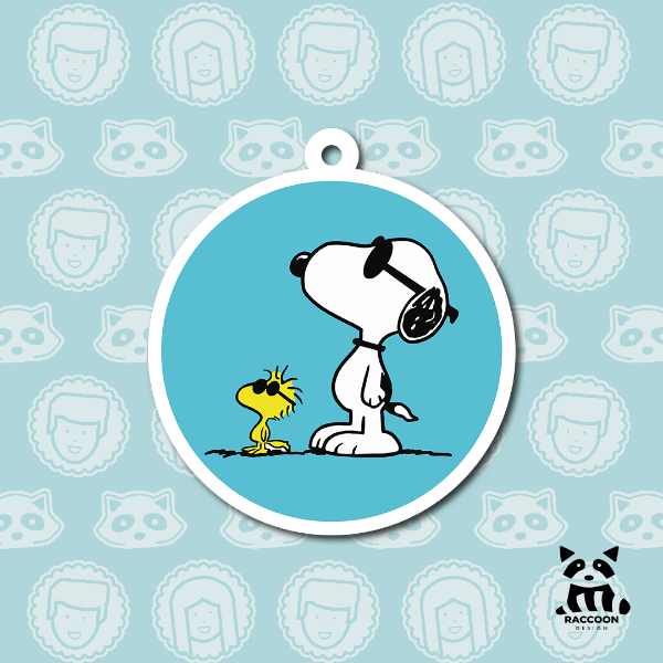 Producto - Llavero Snoopy y Woodstock Cancheros