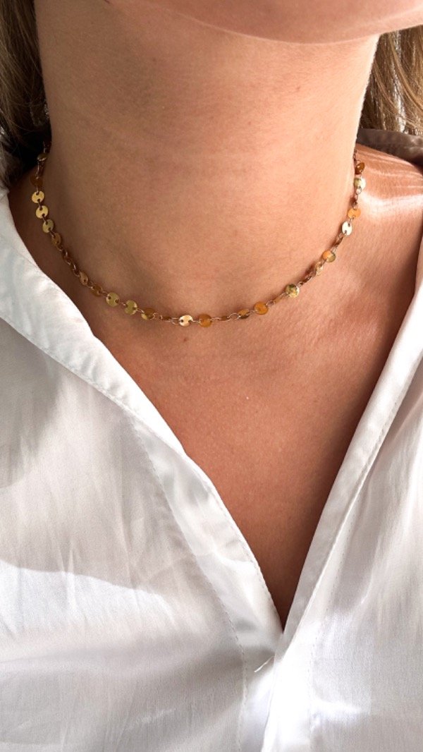 Producto - Chocker círculos Gold